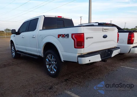 2015 Ford F-150 Lariat from USA, damaged, VIN 1FTEW1EG5FKE82140
